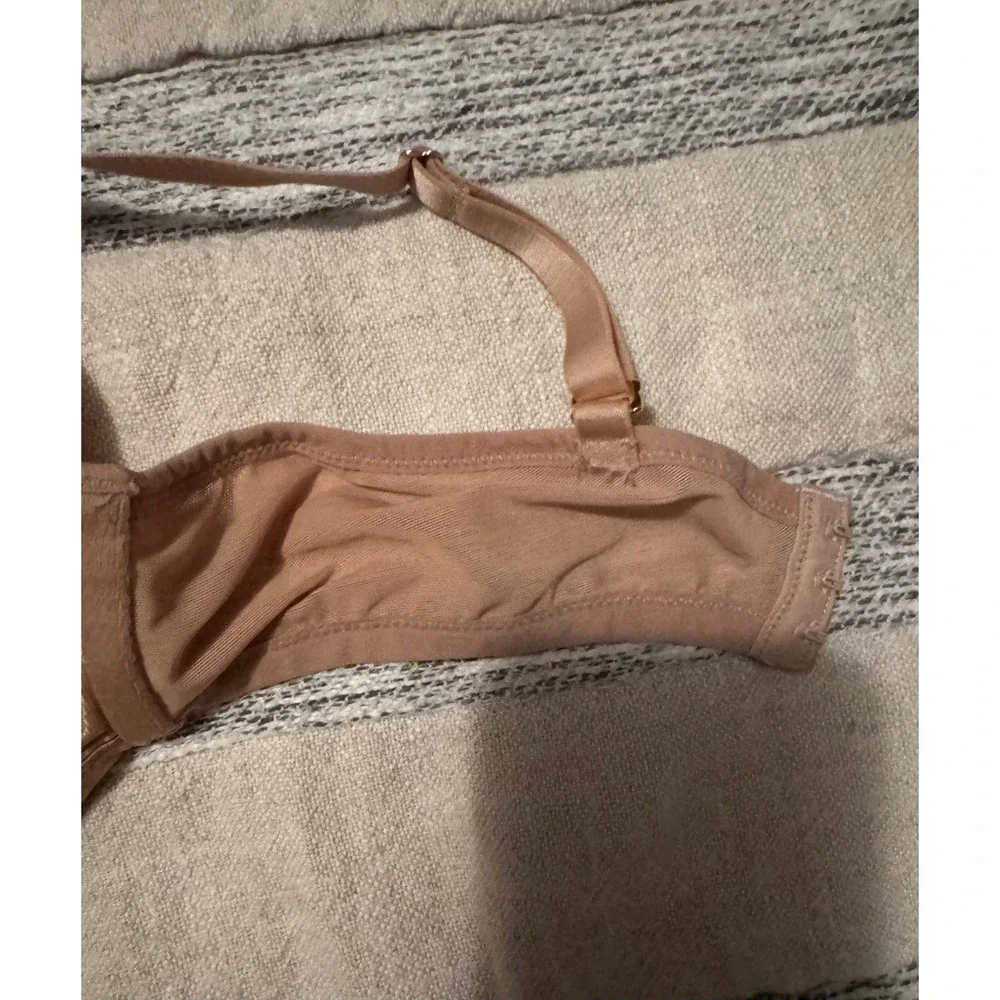 Soma Lightest Lift Perfect Coverage Lace Underwire Bra Nude Tan 38D